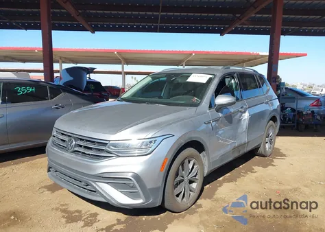 2022 Volkswagen Tiguan 2.0T Se z USA, uszkodzony, nr VIN 3VV3B7AXXNM060854